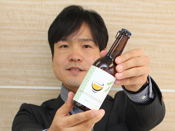 【ドットリボン】松戸市北小金産の枝豆を使った地ビールが完成