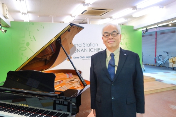 大阪・豊中の豊南市場にピアノが登場！その狙いを豊中南ライオンズクラブ会長に聞きました