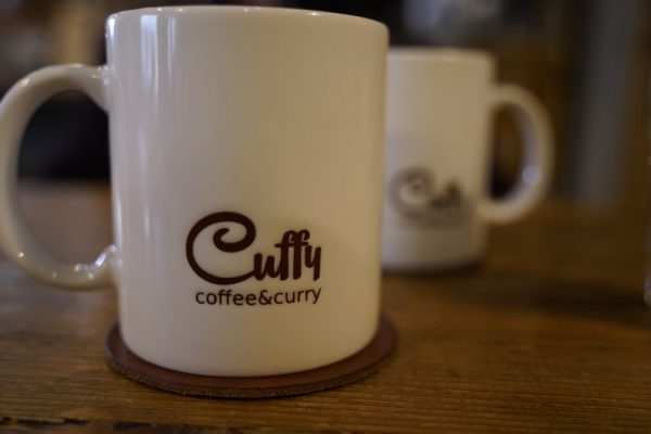 Cuffyのロゴがかっこいいカップ