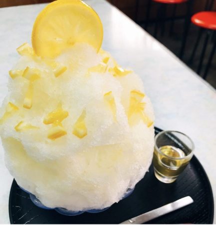 はちみつレモンのカキ氷(画像はお店からお借りしました)