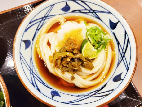 「青唐おろしぶっかけうどん」470円（並）