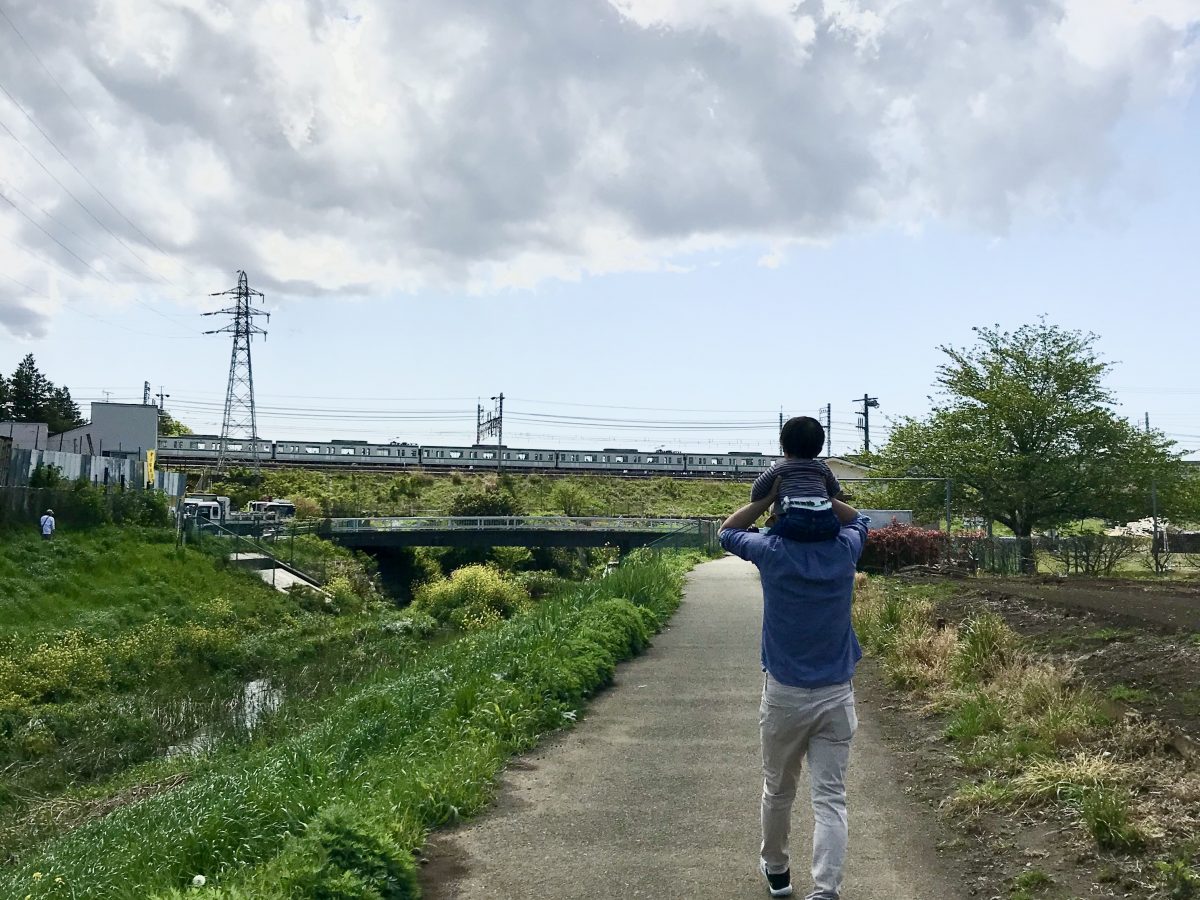 【松戸】電車が見えるスポットvo.2 「富士川親水広場」