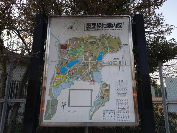 服部緑地公園マップ