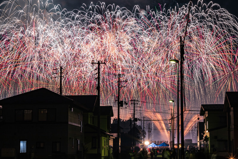 松戸花火大会イン2023（シート席・エリア3・2枚）