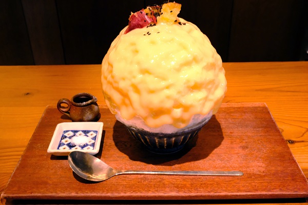 【茨木】お芋の魅力満載のかき氷！「氷とお芋の専門店 らんらん」