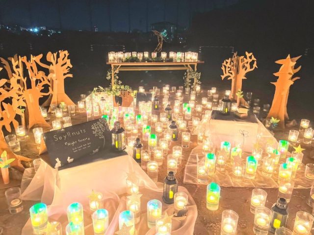 【茨木】中央公園北グラウンドがキャンドルの灯りに包まれる「追大Candle Night 2023～はぴねす～」12月9日（土）開催