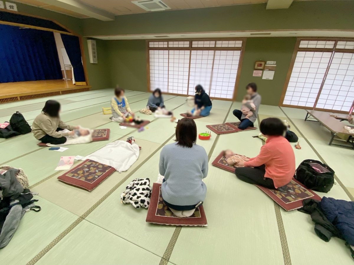 7人のママさんが参加♪自己紹介も「あ！近所！」「月齢近い〜♡」リラックスした雰囲気が心地良かったです