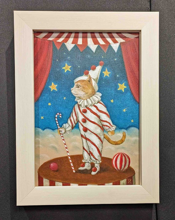 高良麗未さんの作品「circus cat」