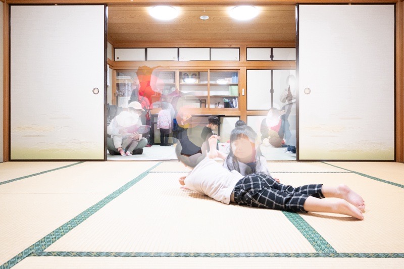 北松戸会館は和室なので、子どもたちがのびのび過ごせます。