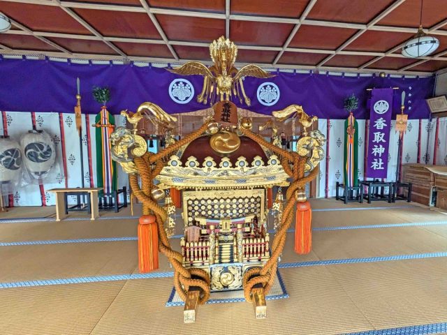 【柏市】旭町香取神社のお神輿が柏まつりに登場！