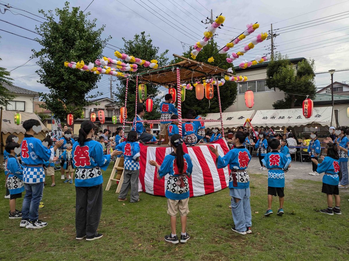 一本松公園にて