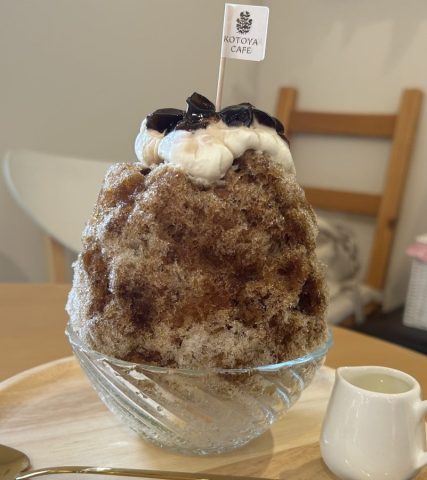 【茨木市】夏季限定のかき氷もオススメ！！食を楽しむ「KOTOYA CAFE」