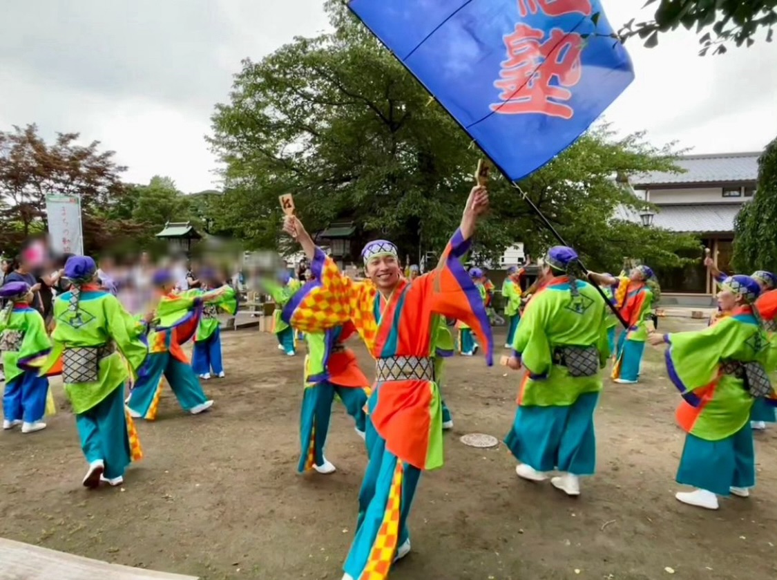 5曲を演舞♪熱く盛り上がる夏祭りのスタート♪