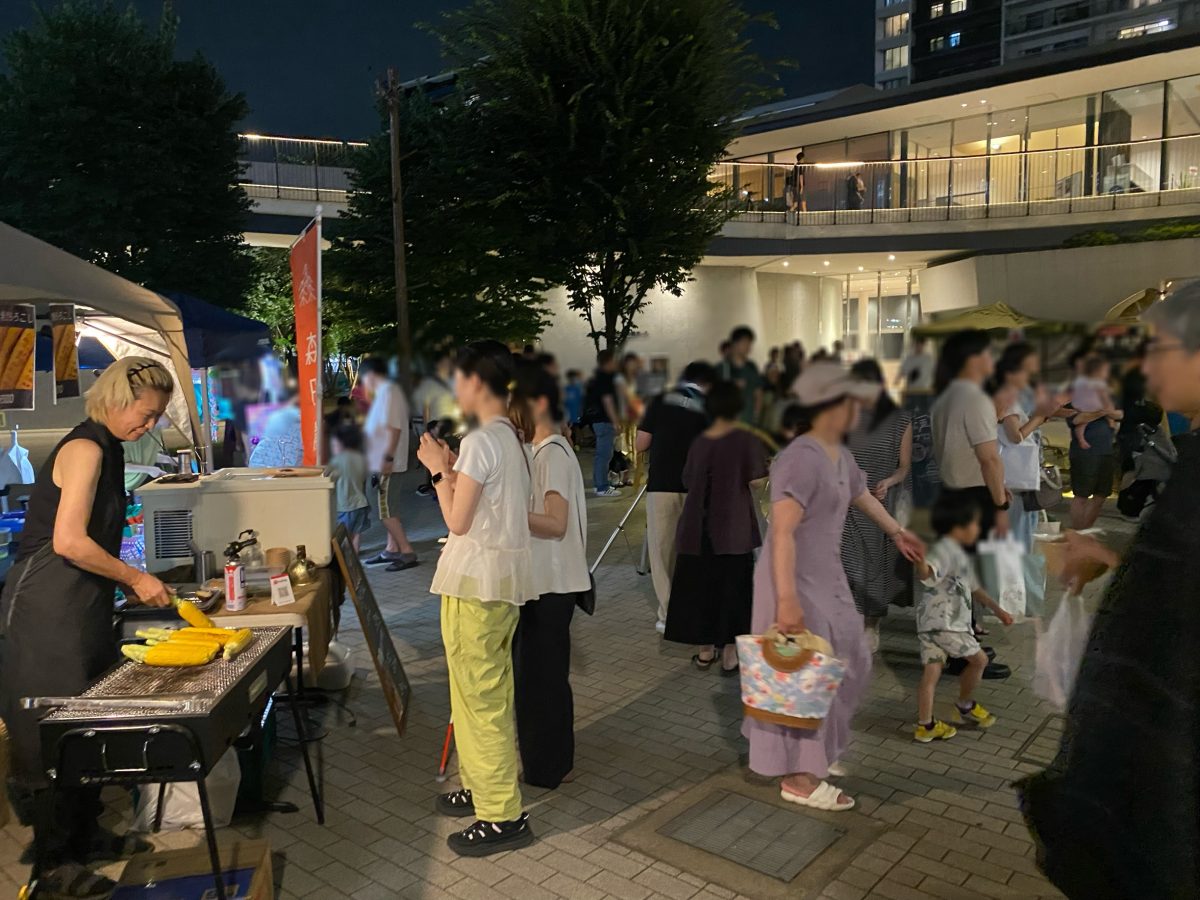 夜の時間の開催は暑い夏に出かけやすくて嬉しい！