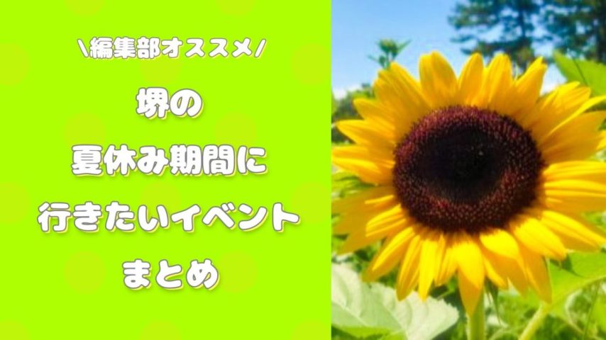 【堺市】もう行った？夏休みの思い出作りに♩子どもが喜ぶ堺のオススメおでかけスポットまとめ