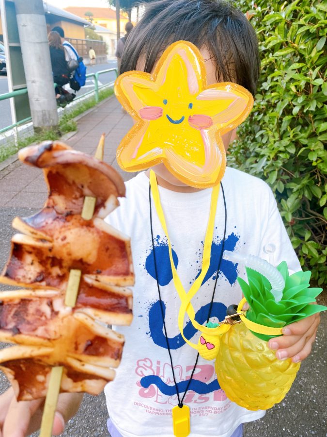 たくさんのお祭りグルメを親子で満喫^_^今年も【江戸川台納涼祭】は最高でした♡