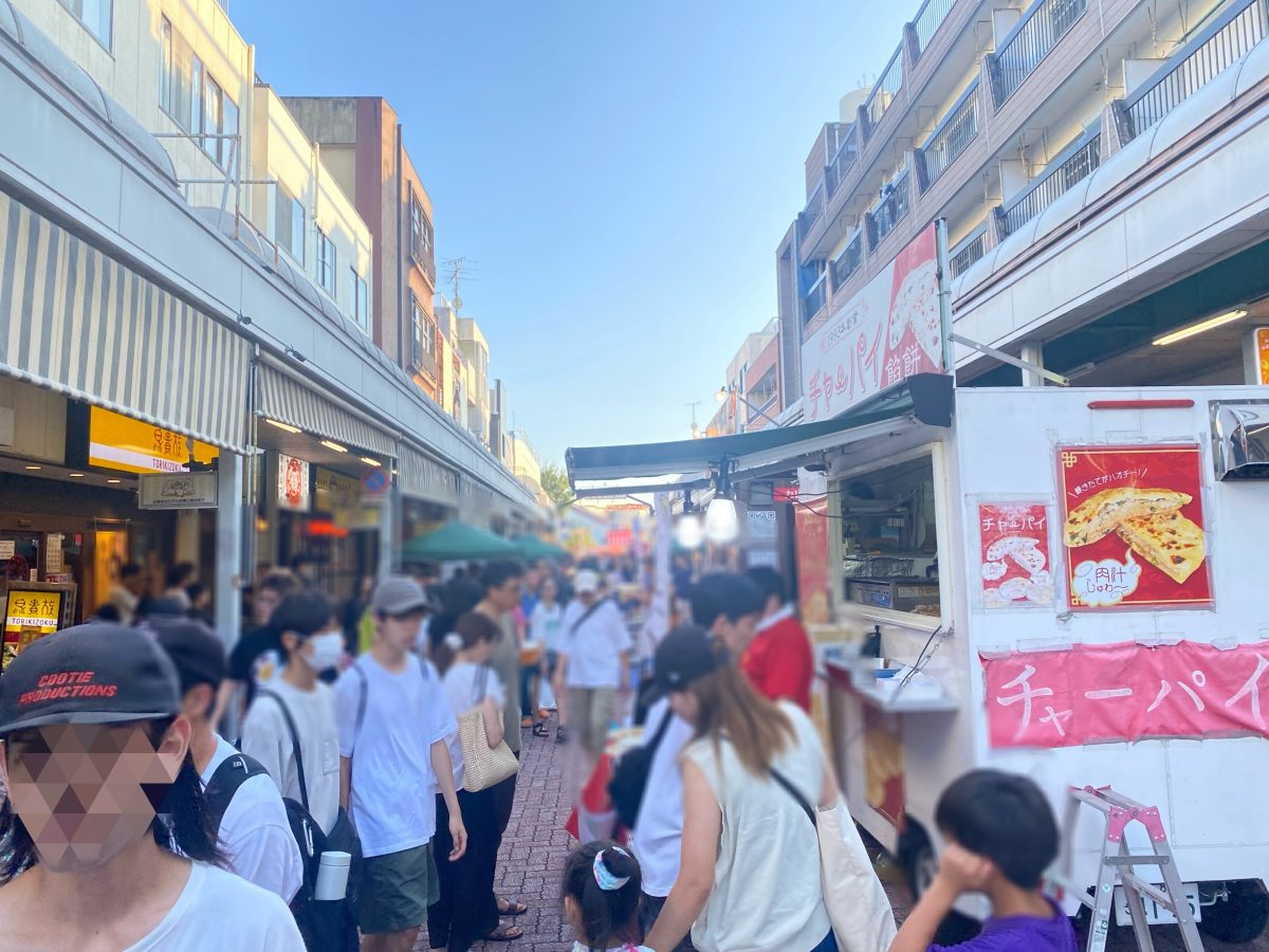 商店街通りもたくさんの出店がありました^_^ 