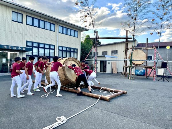 2024年　隱　太鼓吊り　夏祭り