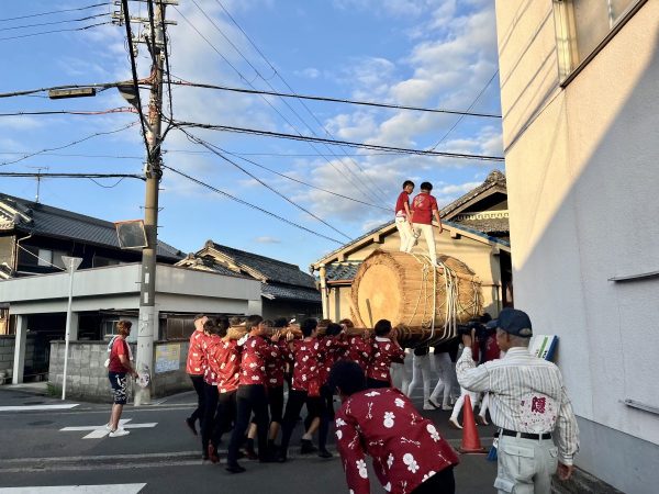 2024年　隱　太鼓吊り　夏祭り