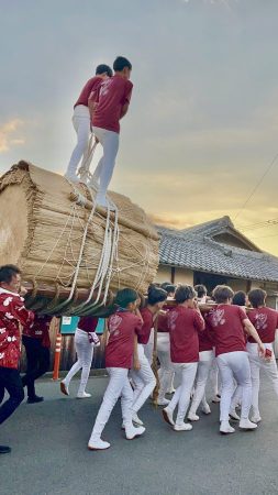 2024年　隱　太鼓吊り　夏祭り