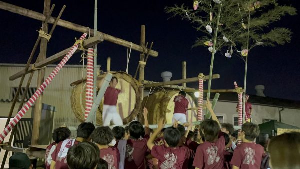 2024年　隱　太鼓吊り　夏祭り