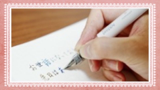 【万年筆講座】も、定期的に開催予定〜