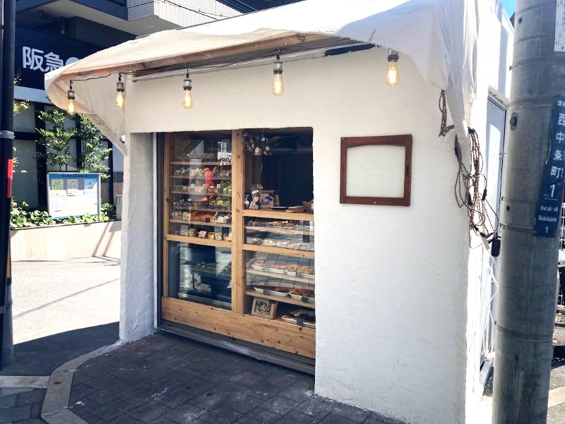 かわいい建屋の小さなお店