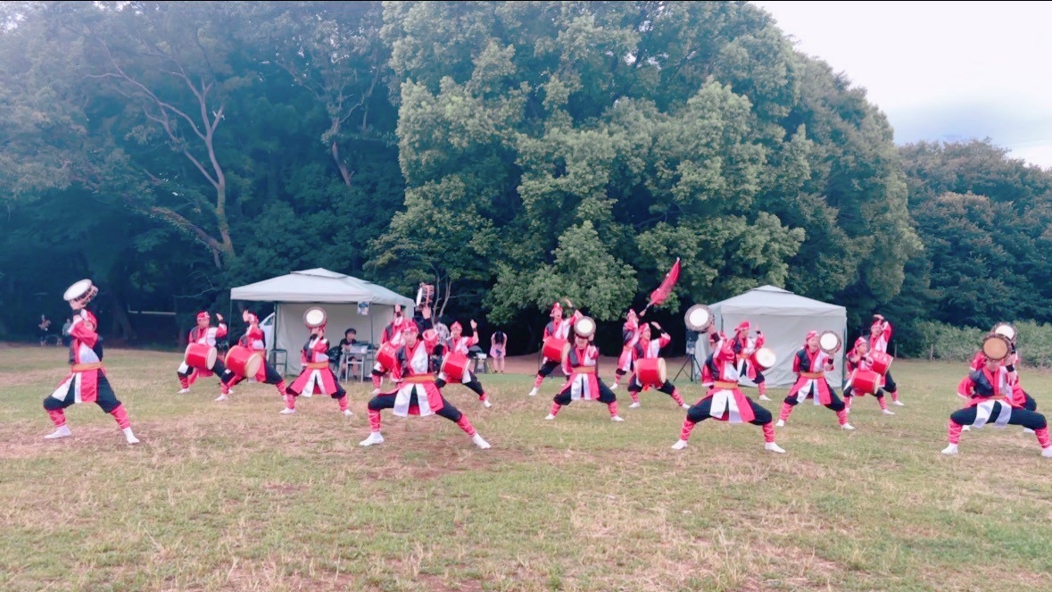 沖縄エイサー♩夏の会場がより一層盛り上がりました^_^