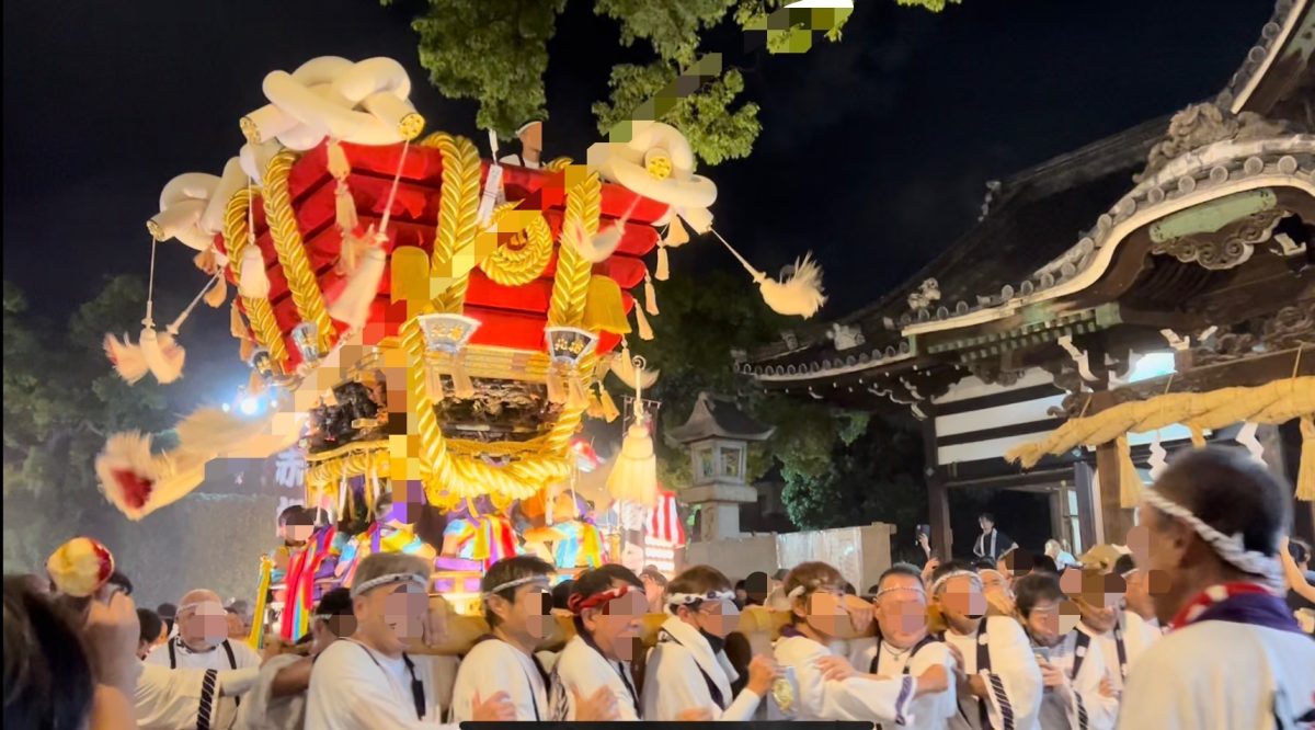 月夜に　ふとん太鼓も　必見！まだ見たことない方は　来年は是非！