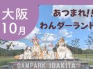 【豊中市・茨木市】わんちゃんと楽しむ「あつまれ！わんダーランド」10月13日（日）はダムパークいばきた、14日（祝・月）は服部緑地で開催！（教えたい／教えて）