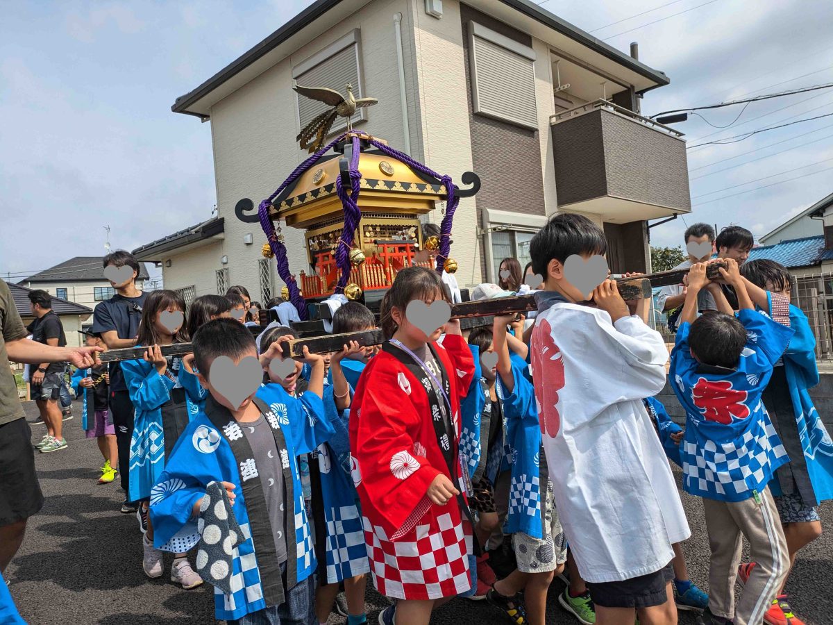 羽黒台町会の皆さんが戻ると、今後は戸張町会の皆さんが出発！