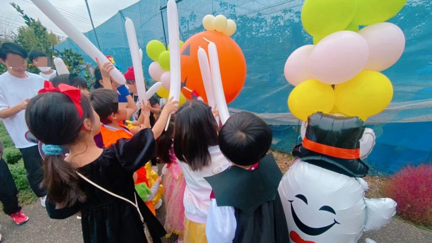 【流山市】須賀果樹園に仮装したハロウィン★キッズが大集合♩【ガレノバ】ハロウィンPATYレポート♩