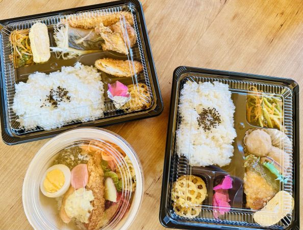 お弁当３つ