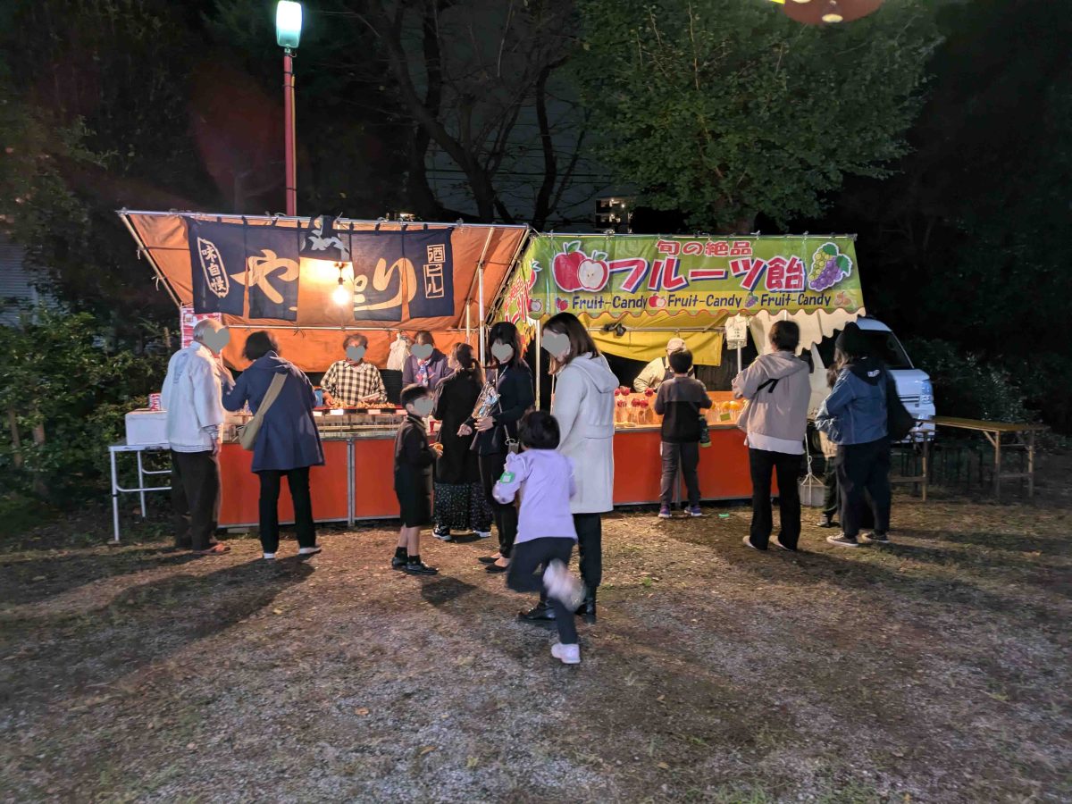 焼き鳥等の飲食の出店