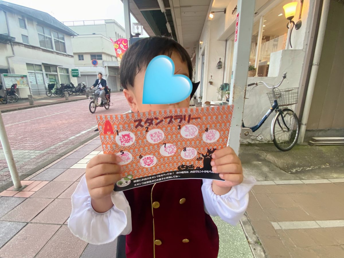 スタンプラリー8個制覇！！息子にっこにこでした♡