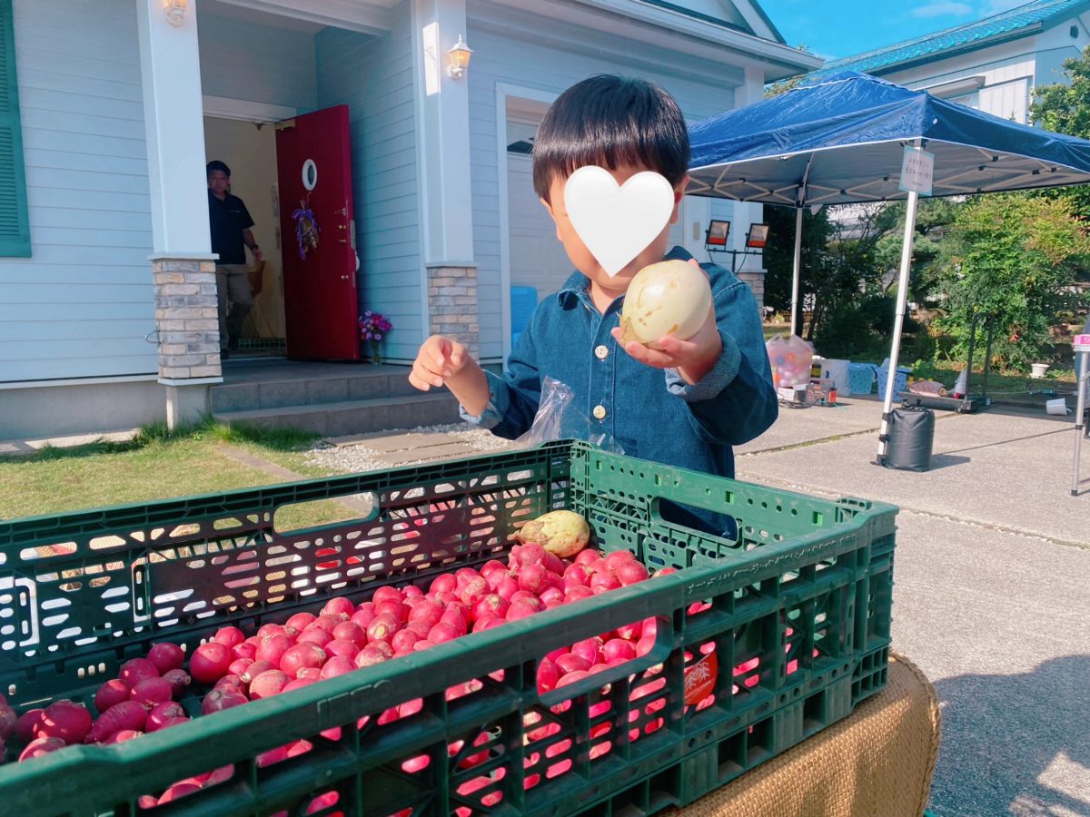 野菜詰め放題に挑戦！今が旬のサツマイモがたくさんあって嬉しい〜