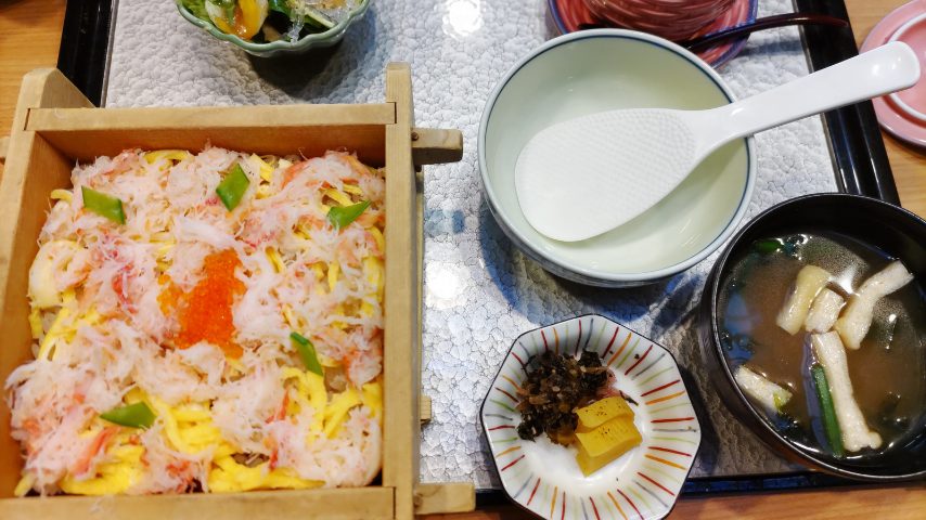 【柏市】カニ好きにおすすめしたい！甲羅のランチを食べてきたよ！