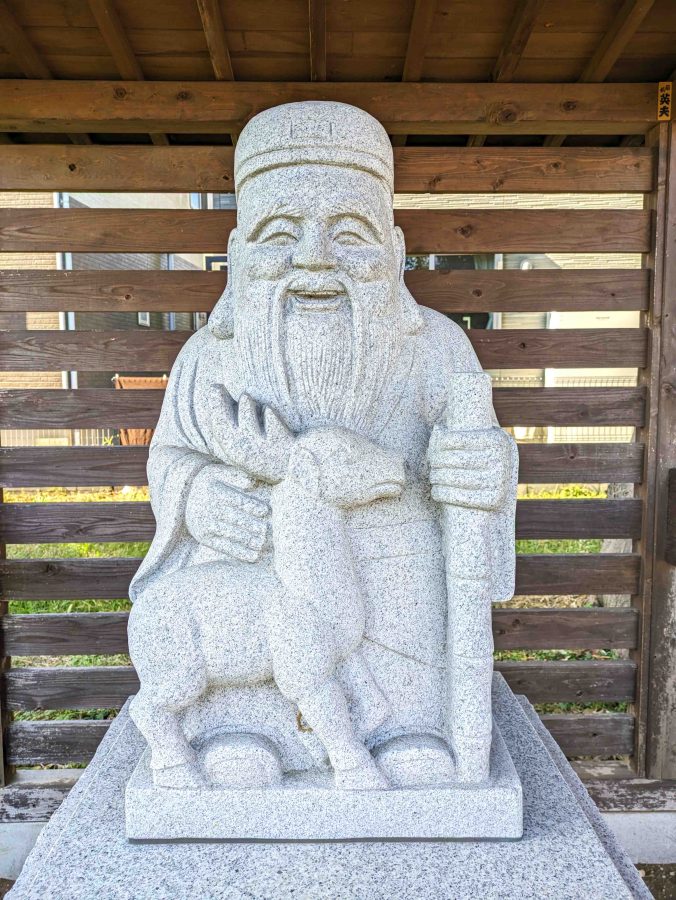 戸張香取神社の寿老人