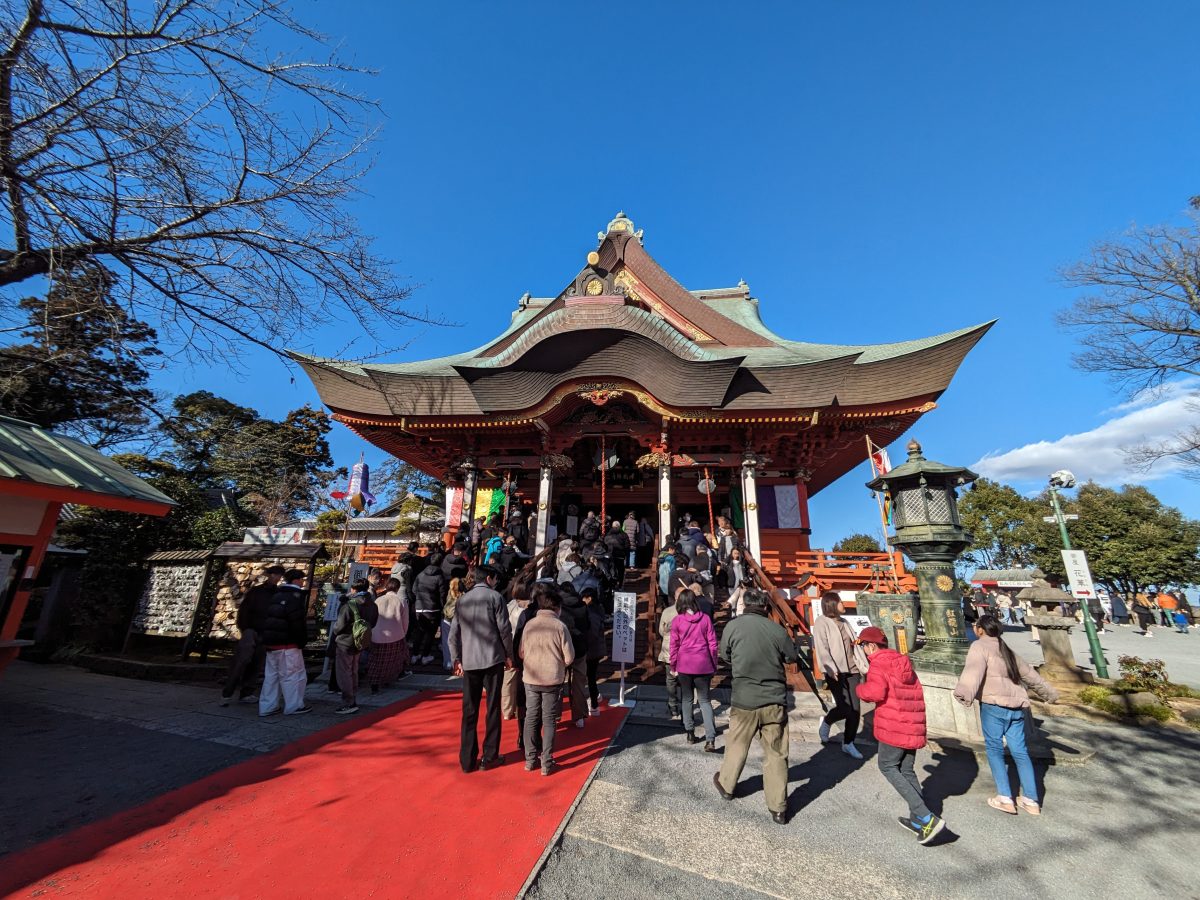 布施弁天の本堂