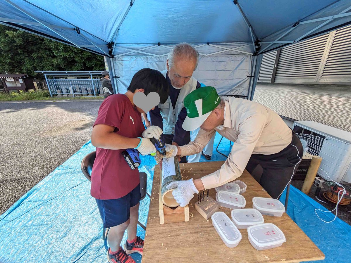 過去開催時の様子。この時はふるさと会館のお隣の香取神社で開催。