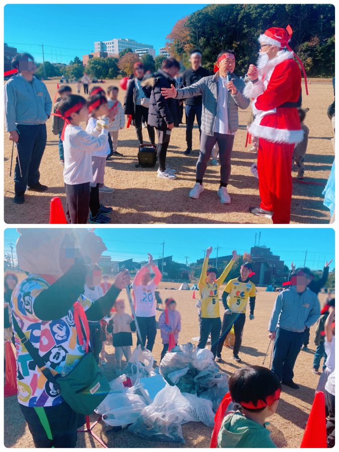 【クリーン活動大作戦】 スーパー清掃バトルの勝者は『紅組』でした⭐︎