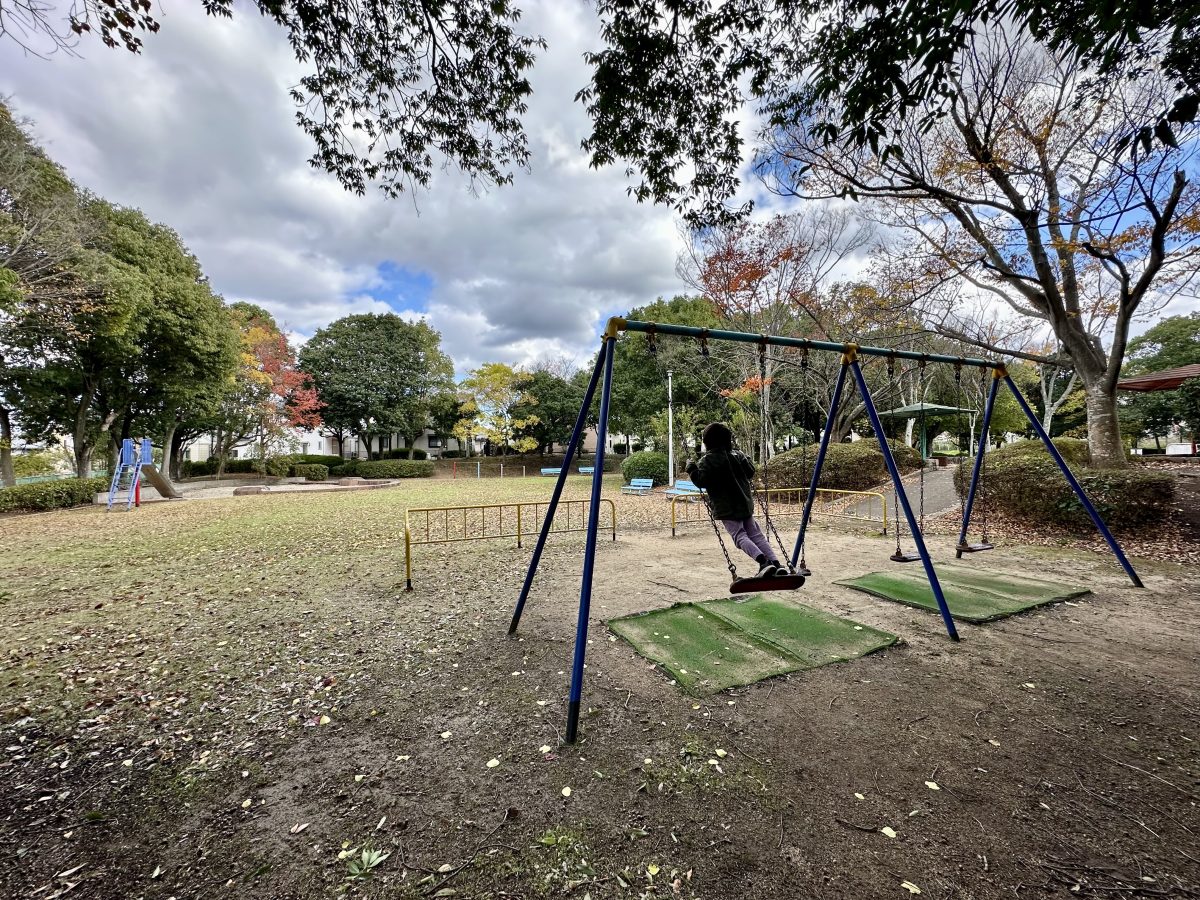 公園の遊具エリア