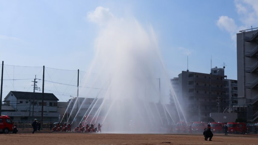 【豊中市】ドローンやドクターヘリが登場！親子で楽しむ「令和7年豊中市消防出初式」に行ってきました！