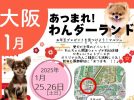 【豊中市】服部緑地 西中央広場で限定ドッグランも！「あつまれ！わんダーランド」1月25日（土）・26日（日）開催