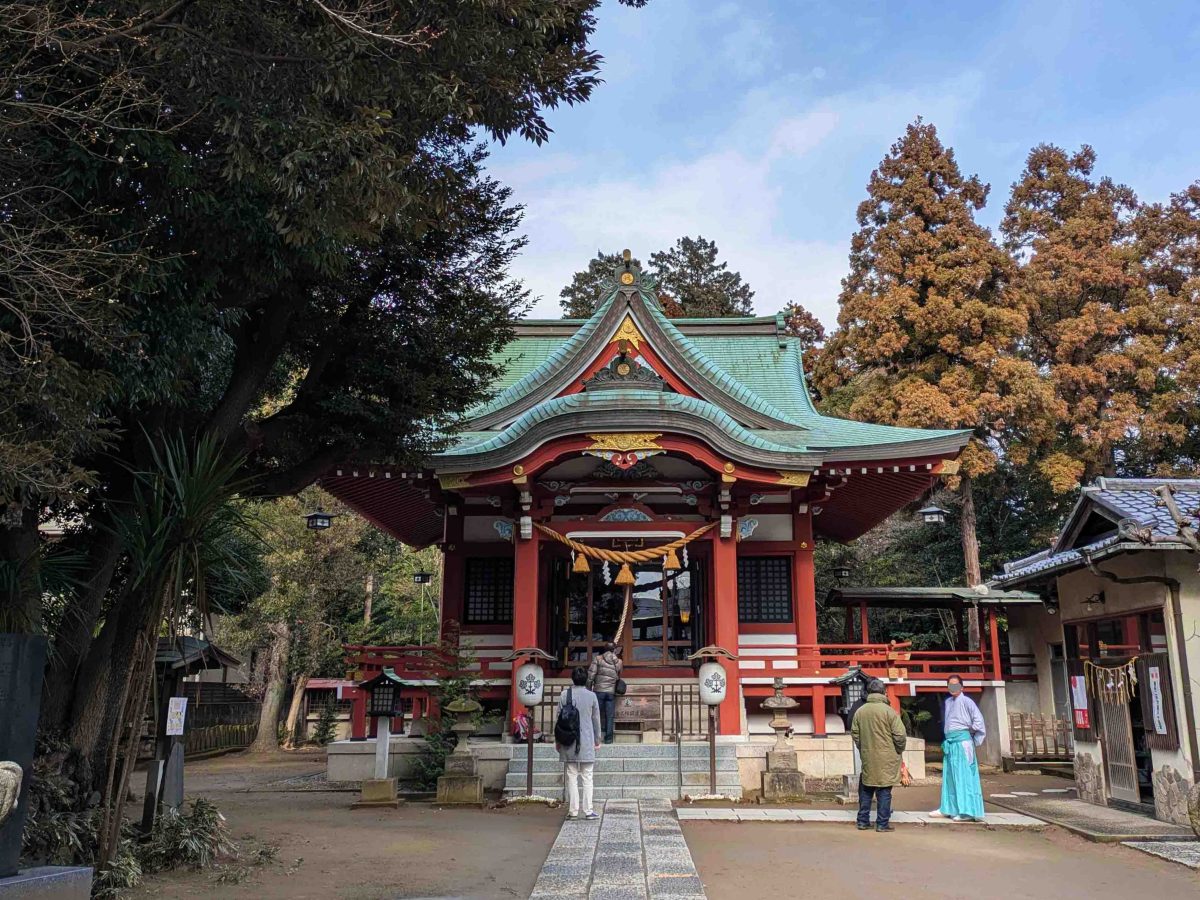 諏訪神社の本殿