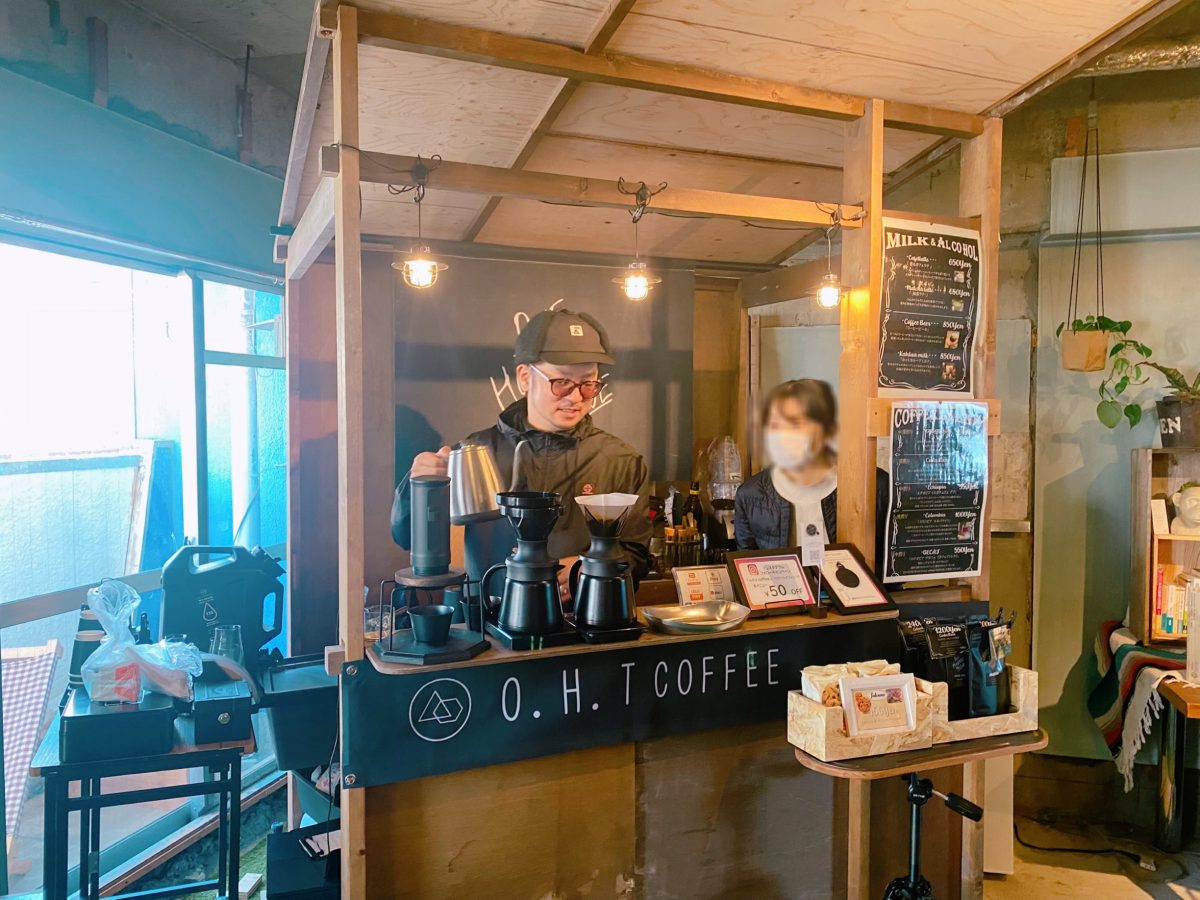 【o.ht coffee】さんが出店！！嬉しい〜♩しあわせな気持ちになる美味しいコーヒーが飲めました