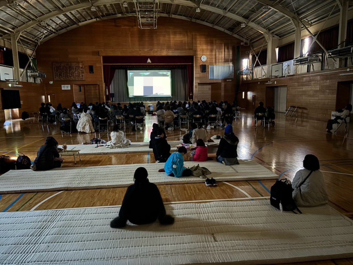 【会場の様子】後方にはお子さま連れも安心なキッズスペースもありました