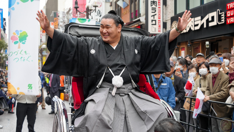 【柏】第74代横綱豊昇龍関の昇進祝賀パレード