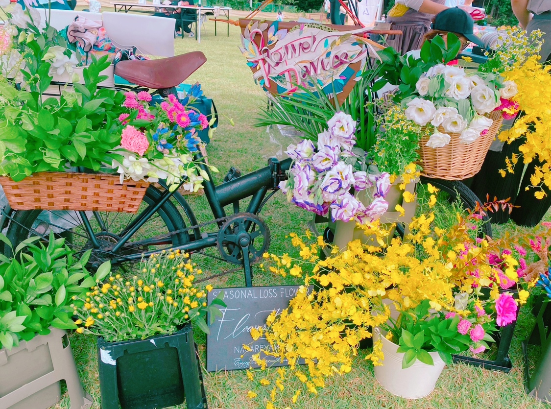 花摘みパーティーの様子