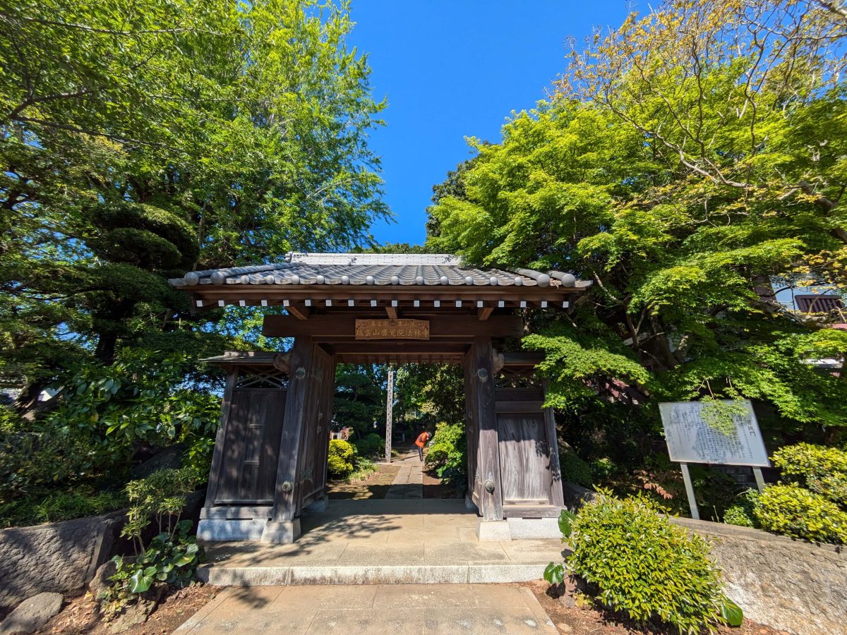 法林寺の苦抜門